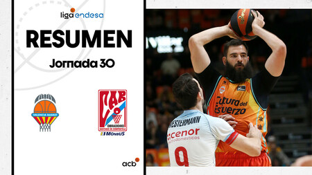 Resumen Valencia Basket 87 - Monbus Obradoiro 78 (J30)