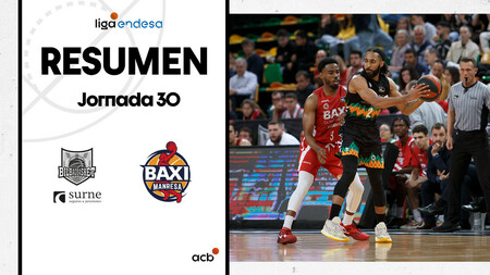 Resumen Surne Bilbao Basket 80 - BAXI Manresa 76 (J30)