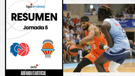 Resumen Río Breogán 59 - Valencia Basket 61 (J5)