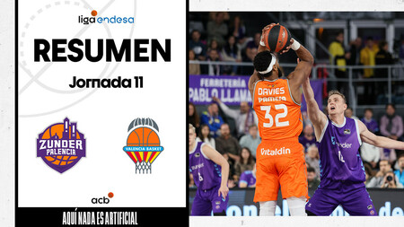 Resumen Zunder Palencia 77 - Valencia Basket 101 (J11)