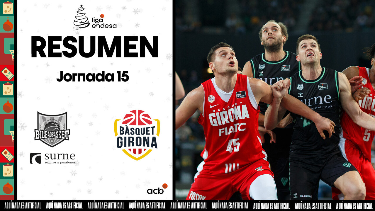 Resumen Surne Bilbao Basket 80 - Bàsquet Girona 74 (J15)