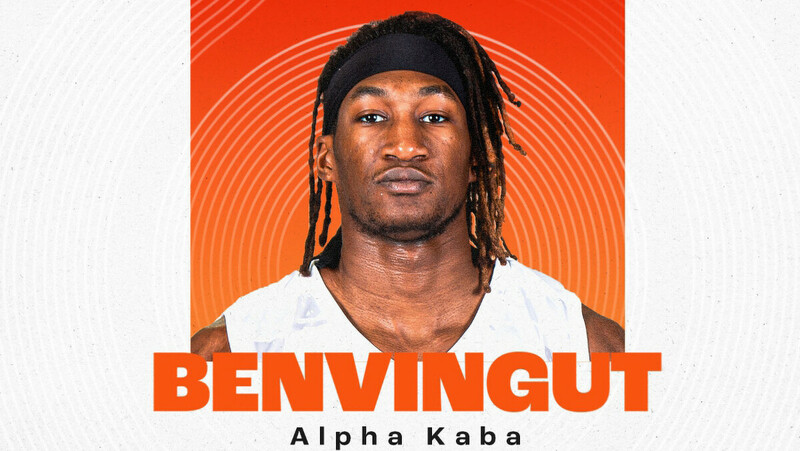 Valencia Basket incorpora al pívot Alpha Kaba hasta final de temporada