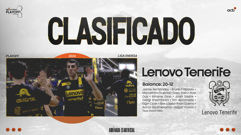 Lenovo Tenerife, 7º pasajero del Playoff