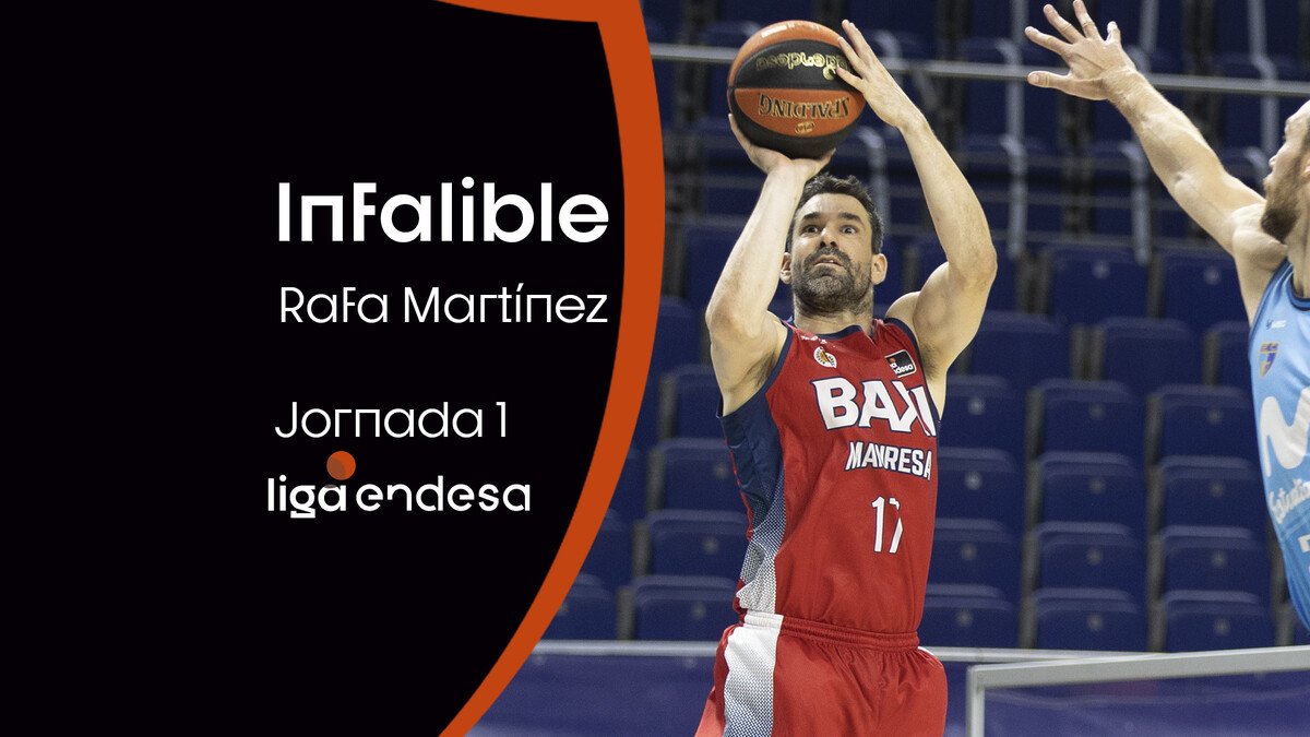 Rafa Martínez infalible, ¡4 de 4 en triples!
