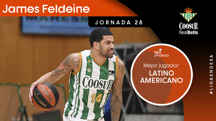 James Feldeine, Mejor Jugador Latinoamericano de la Jornada 28