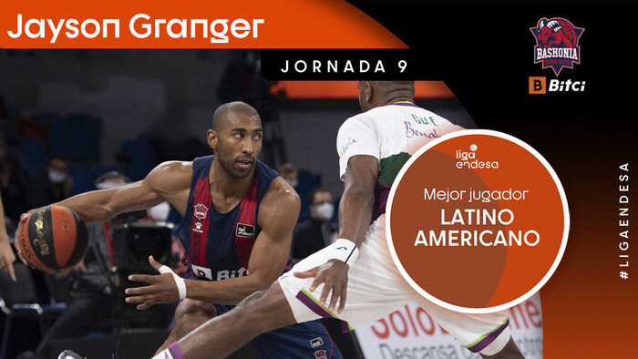 Jayson Granger, Mejor Jugador Latinoamericano de la Jornada 9