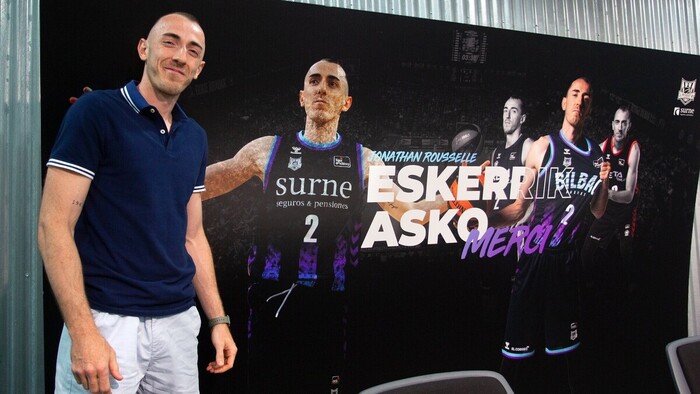 Jonathan Rousselle cierra su etapa en el Surne Bilbao Basket