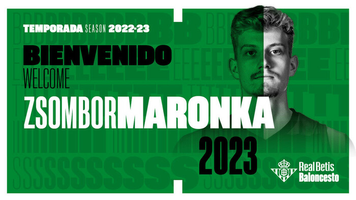 Zsombor Maronka, nuevo jugador del Real Betis Baloncesto