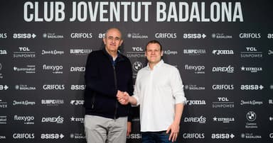 Ferran Laviña junto a Juanan Morales