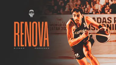Álvaro Cárdenas amplía su contrato con Valencia Basket
