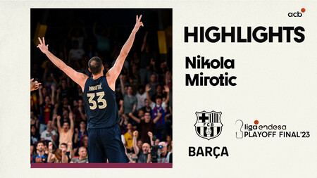 Un Nikola Mirotic inspirado lidera la victoria del Barça
