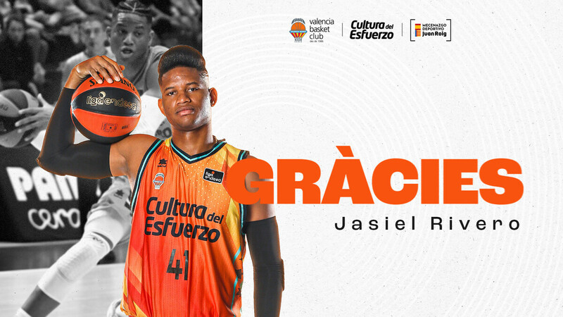 Jasiel Rivero se desvincula de Valencia Basket