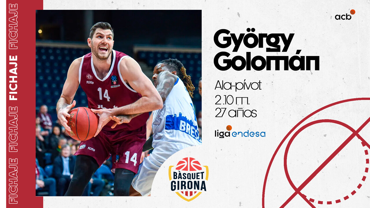 György Golomán, polivalencia interior para Bàsquet Girona