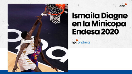 Ismaila Diagne ya deslumbró en la Minicopa Endesa 2020