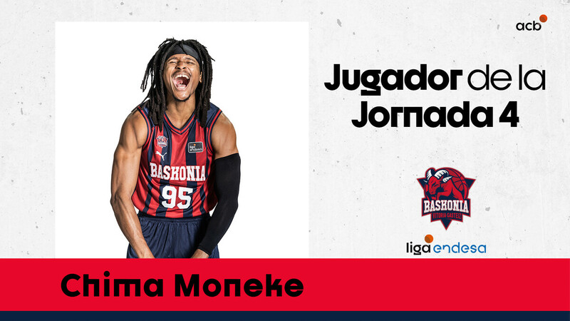 Chima Moneke, Jugador de la Jornada 4 de Liga Endesa