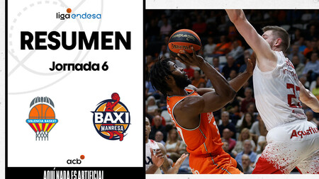 Resumen Valencia Basket 84 - BAXI Manresa 79 (J6)