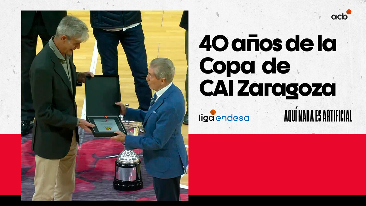 40 años de la victoria del CAI Zaragoza en la Copa