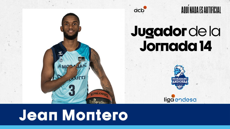 Jean Montero, Jugador de la Jornada 14 de Liga Endesa