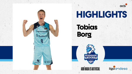Tobias Borg ametralla a Surne Bilbao Basket desde el perímetro