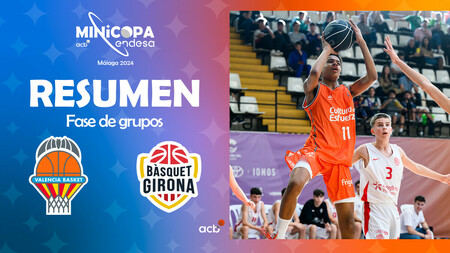 Resumen Minicopa: Valencia Basket 102 - Bàsquet Girona 59 (J1)