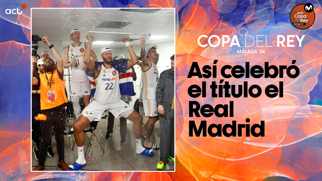 Así celebró el título el Real Madrid