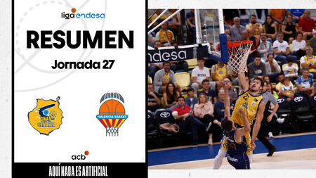 Resumen Dreamland Gran Canaria 79 - Valencia Basket 71 (J27)