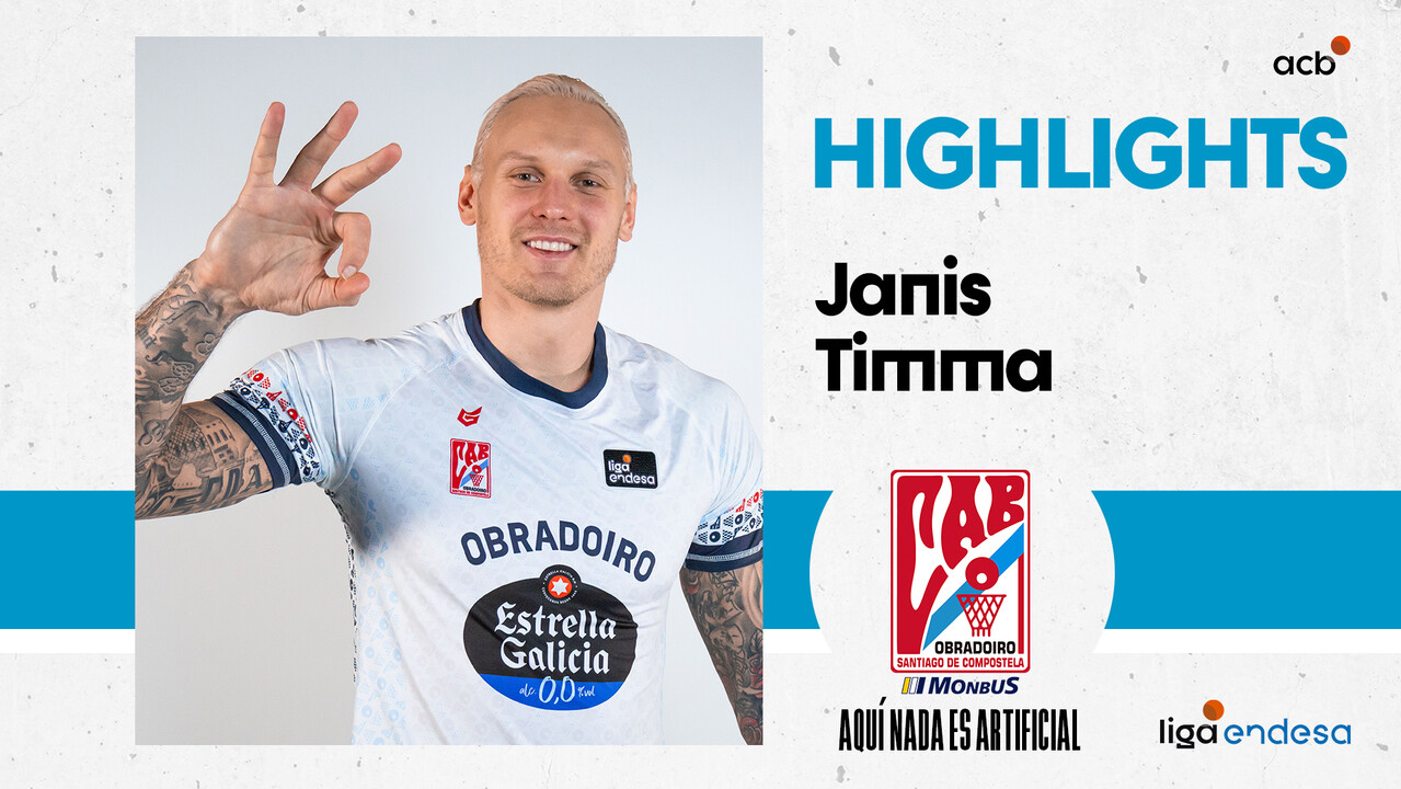¡Media docena de triples de Jannis Timma!