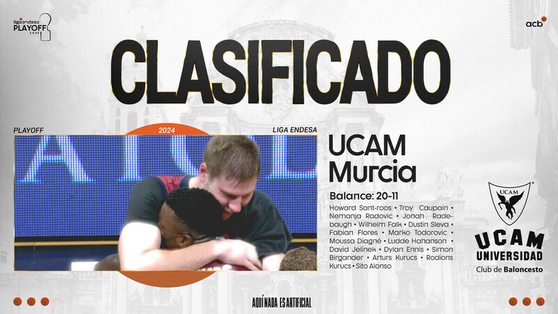 UCAM Murcia, equipo de Playoff