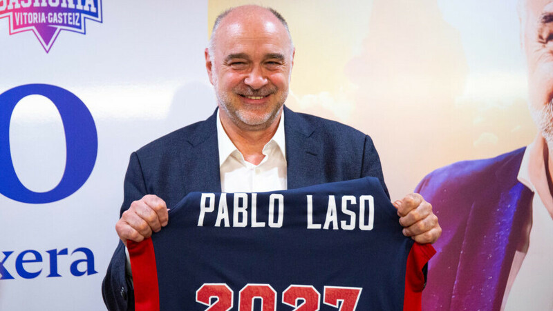 Presentado Pablo Laso como nuevo entrenador de Baskonia