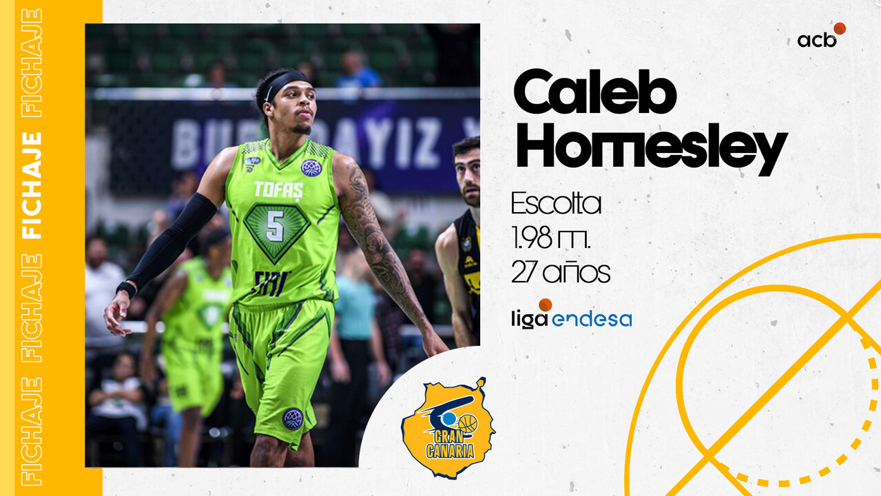 Así juega Caleb Homesley, nuevo fichaje de Dreamland Gran Canaria