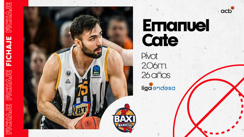 Así juega Emanuel Cate, nuevo fichaje de BAXI Manresa