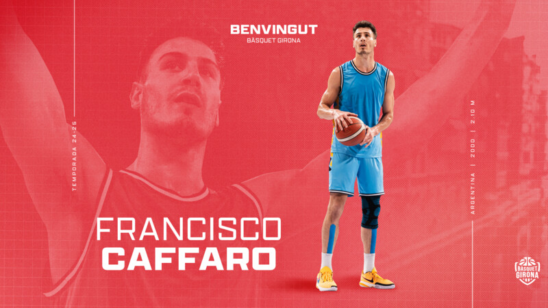 Francisco Cáffaro, solidez defensiva para Bàsquet Girona