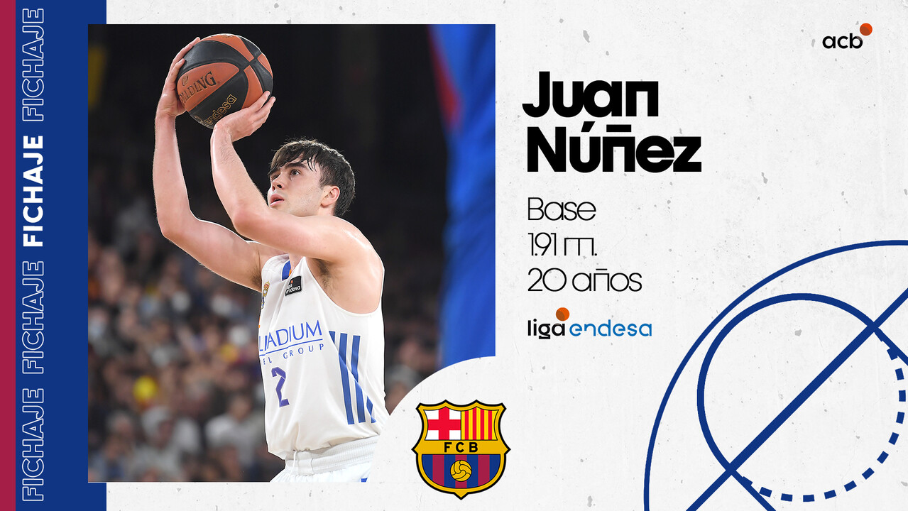 Juan Núñez... ¡del blanco al blaugrana! 