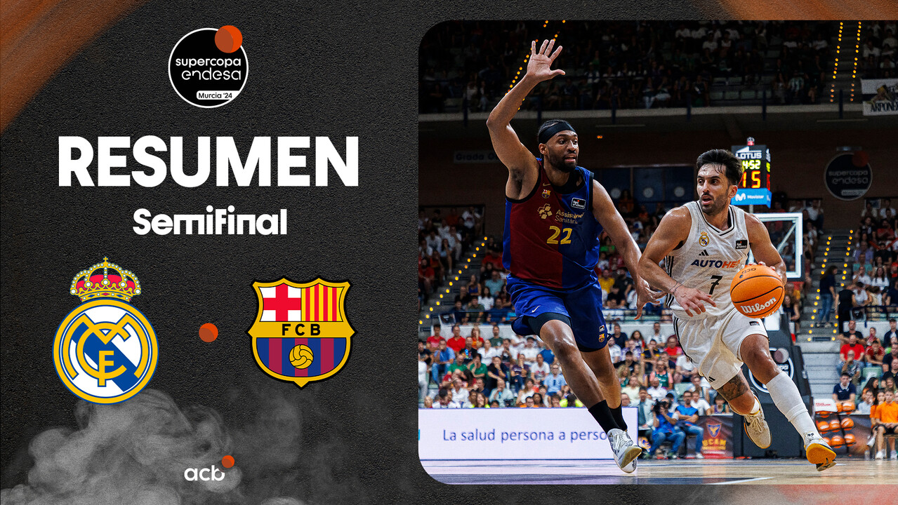 Resumen Real Madrid 89 - Barça 83 (1ª SF Supercopa Endesa)