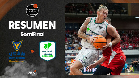 Resumen UCAM Murcia 78 - Unicaja 84 (2ª SF Supercopa Endesa)