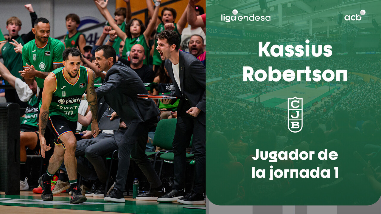 Kassius Robertson, Jugador de la Jornada 1