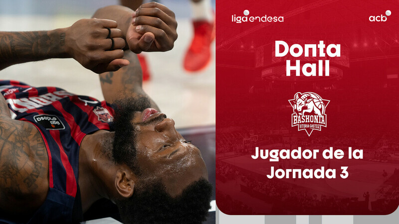 Donta Hall se corona como Jugador de la Jornada 3