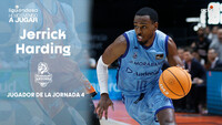 Jerrick Harding se corona como Jugador de la Jornada 4