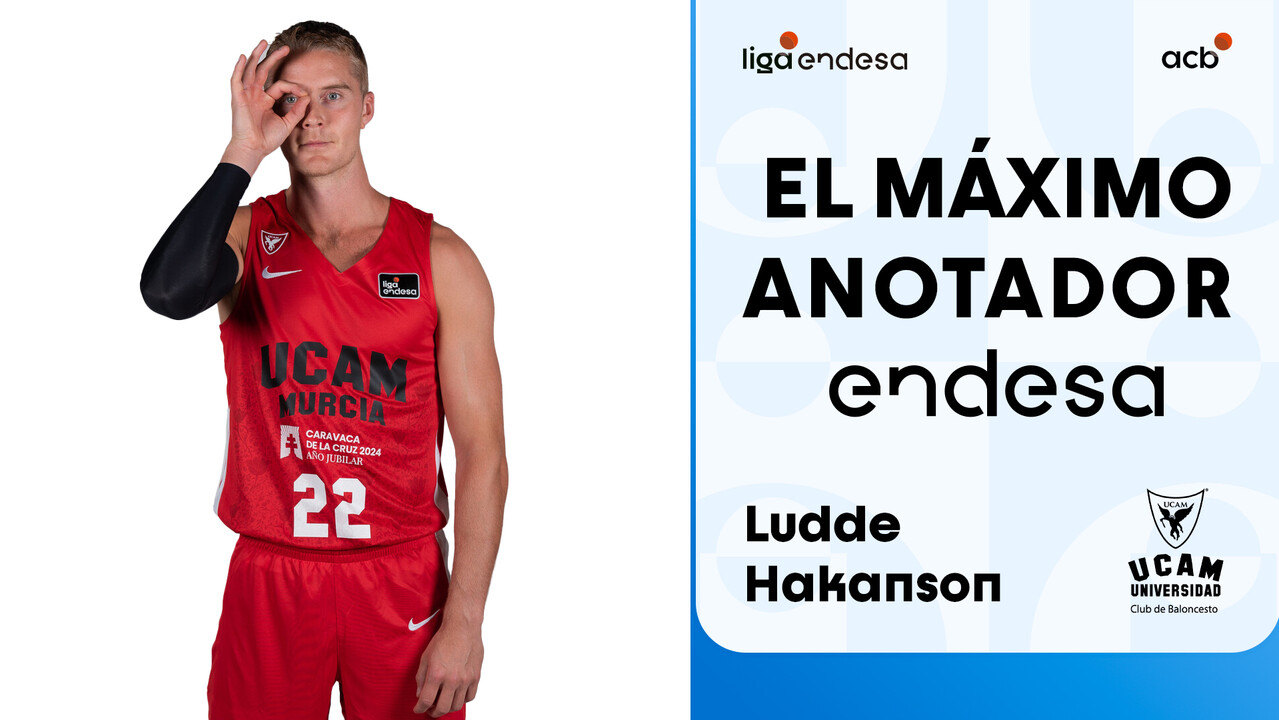 Ludde Hakanson, Máximo anotador Endesa de la Jornada 5