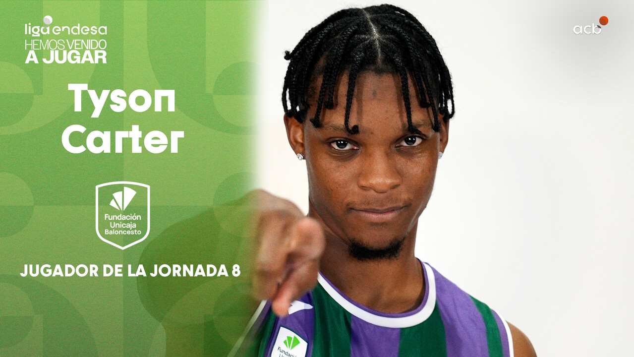 Tyson Carter, Jugador de la Jornada 8