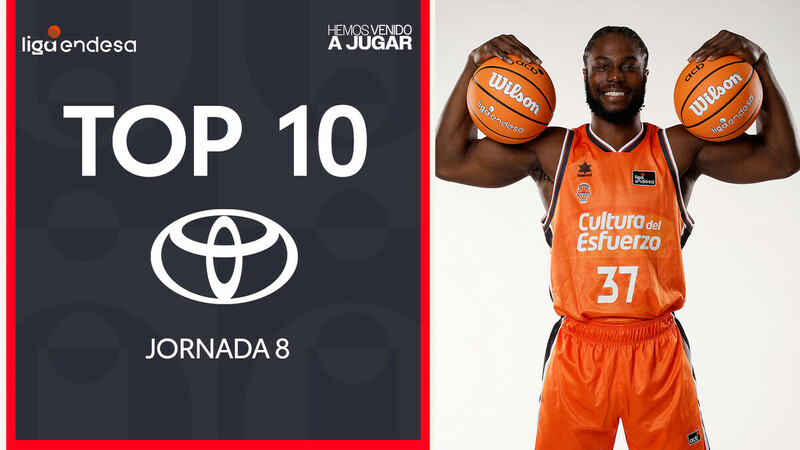 Ojeleye se semisuspende en el aire en el Top10 Toyota