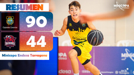 Minicopa Endesa: Cajasiete Canarias 90 - Baskonia 44 (J1)