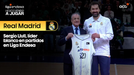 Sergio Llull hace historia con el Real Madrid