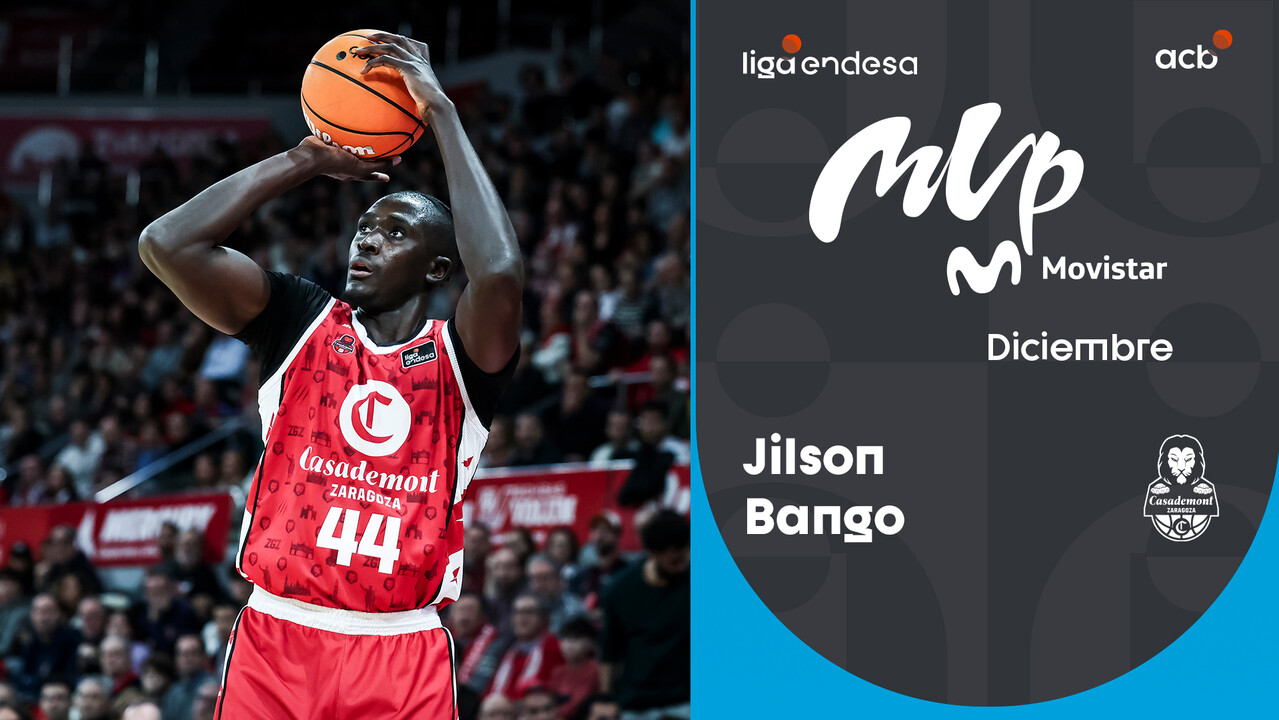 Jilson Bango, MVP Movistar del mes de diciembre