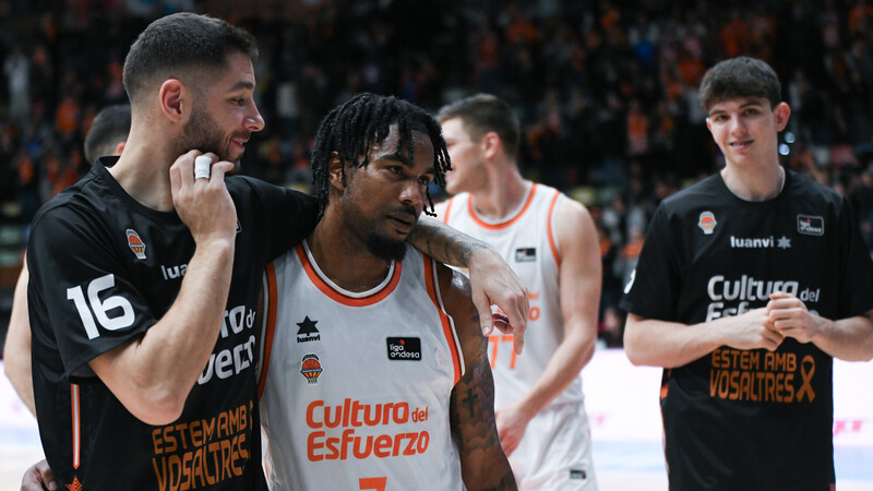 Valencia sufre para tumbar a un combativo Básquet Coruña (91-99)