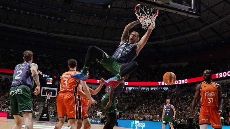 Unicaja se viste de campeón de invierno tras un duelo colosal (94-86)