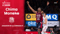 Chima Moneke se corona por 7ª vez Jugador de la Jornada 