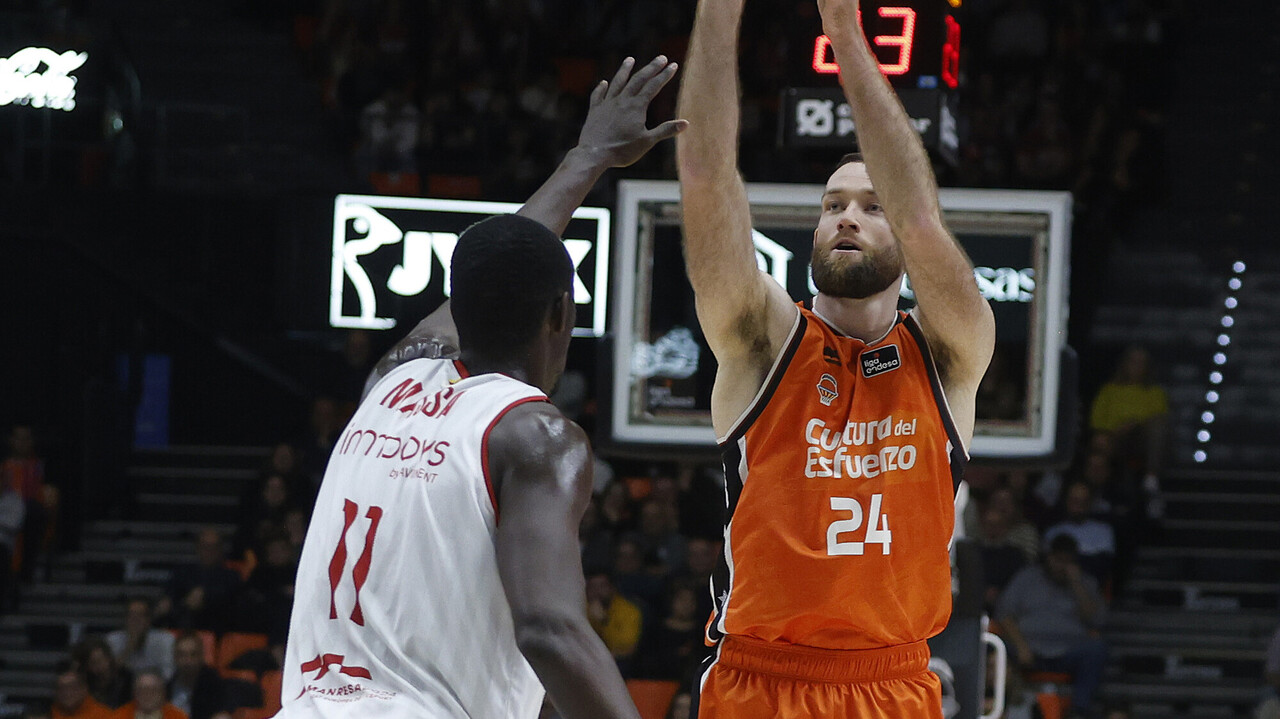 Costello lidera a un Valencia Basket que sigue sumando