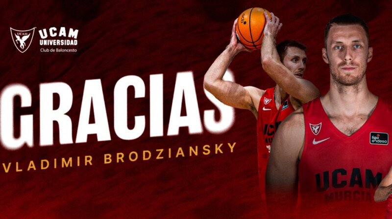 UCAM Murcia y Brodziansky separan sus caminos