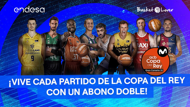 ¡Gana un abono doble para la Copa con Endesa Basket Lover!